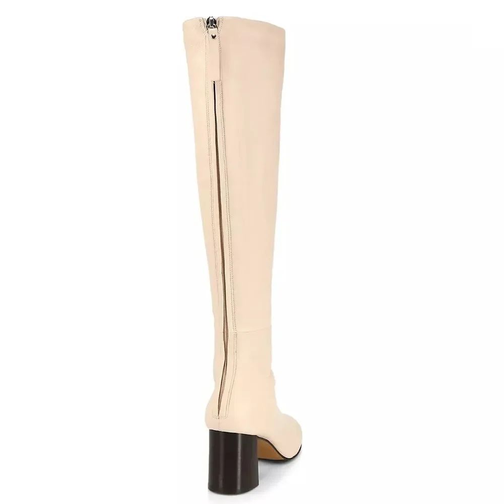 3.1 Phillip Lim Nadia High Block Heel Boots, New, Size 38.5